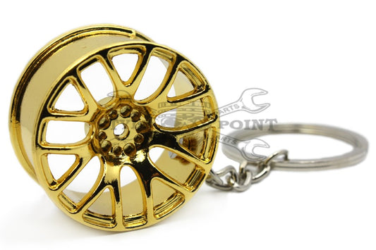 CH Wheel Keychain | gold