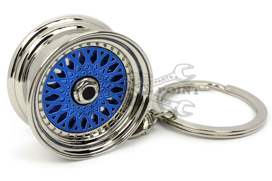 RS ver. 2 Wheel Keychain | blue
