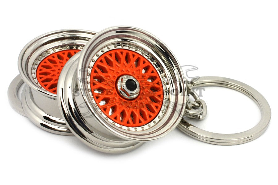RS ver. 2 Wheel Keychain | orange