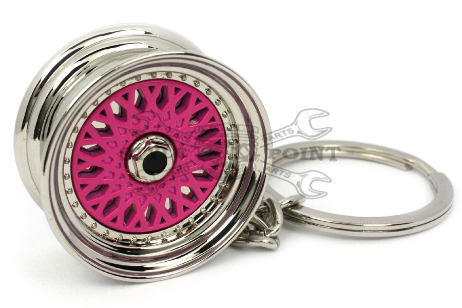 RS ver. 2 Wheel Keychain | pink