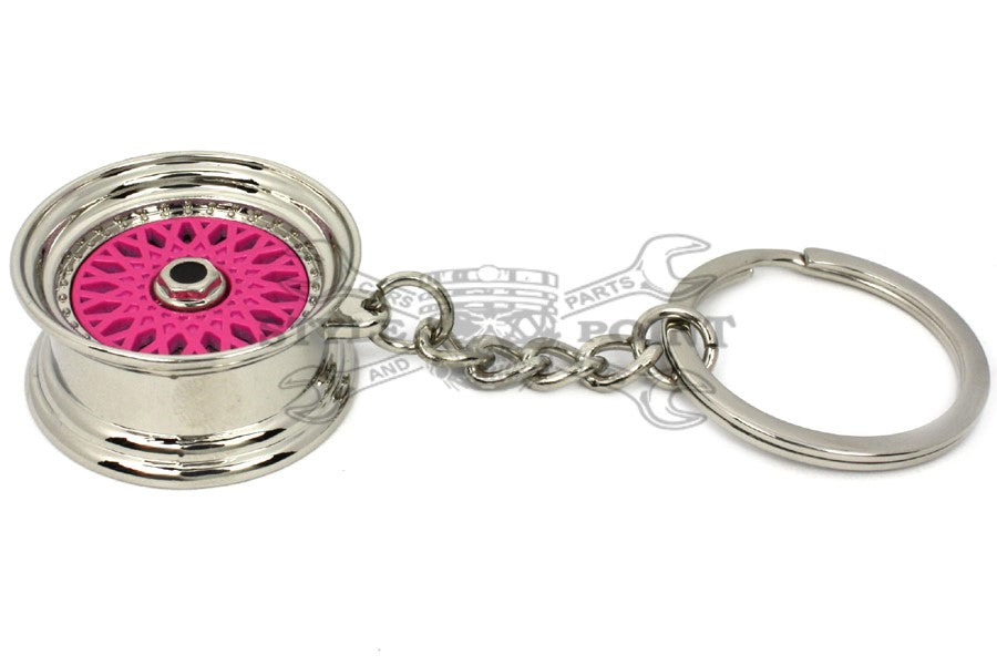 RS ver. 2 Wheel Keychain | pink