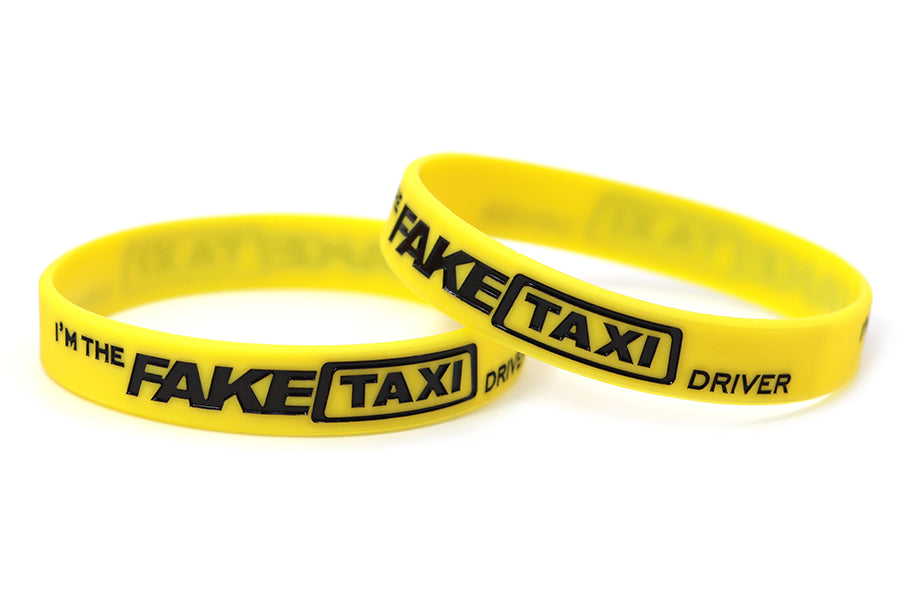 Silicone wristband | Fake Taxi | yelllow