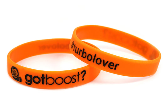 Silicone wristband | GOT BOOST? | orange