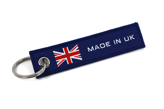 Made In UK Jet Tag Keychain