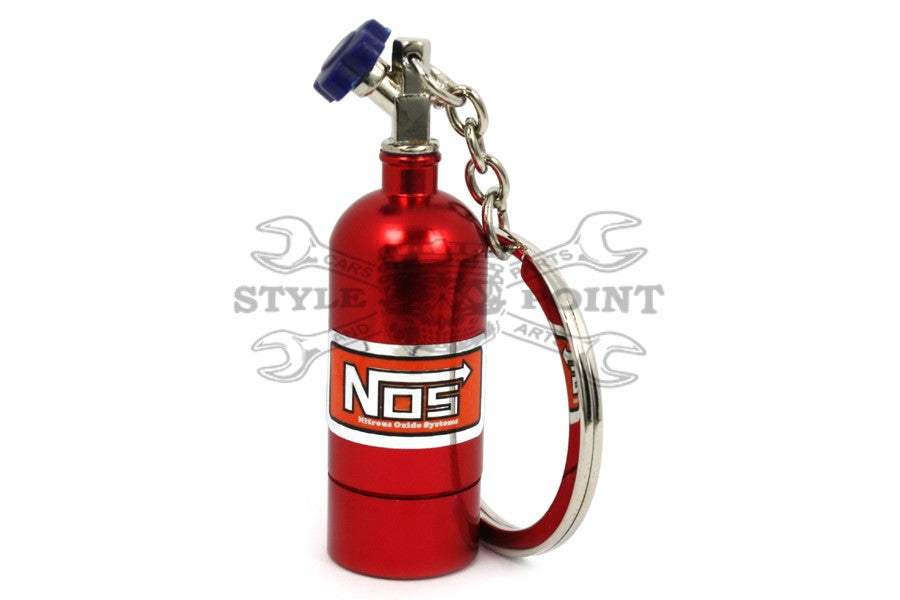 LED NOS Bottle Keychain | red