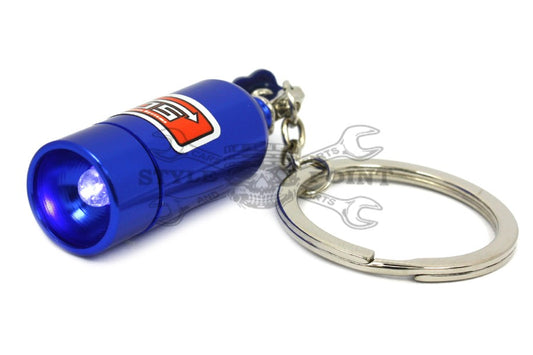 LED NOS Bottle Keychain | blue