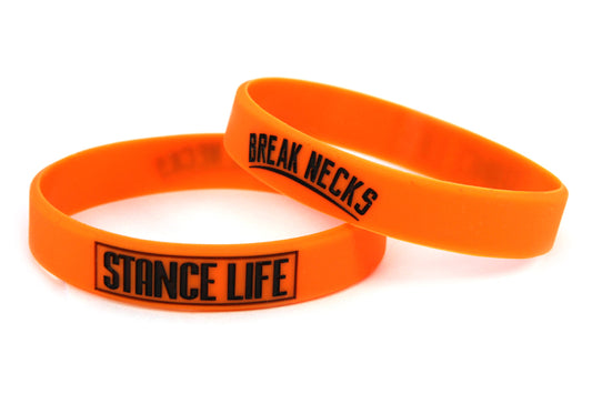 Silicone wristband | STANCE LIFE | orange